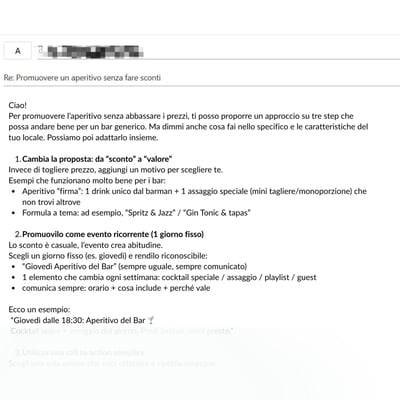 E-mail di esempio E-mail di esempio